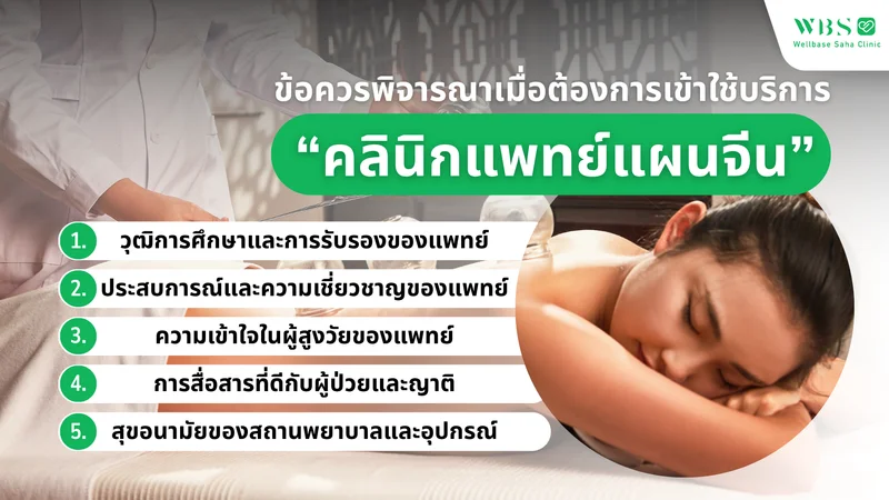 คลินิกแพทย์แผนจีน